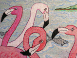 Flamingoer - detalje - Ida bang Augsburg